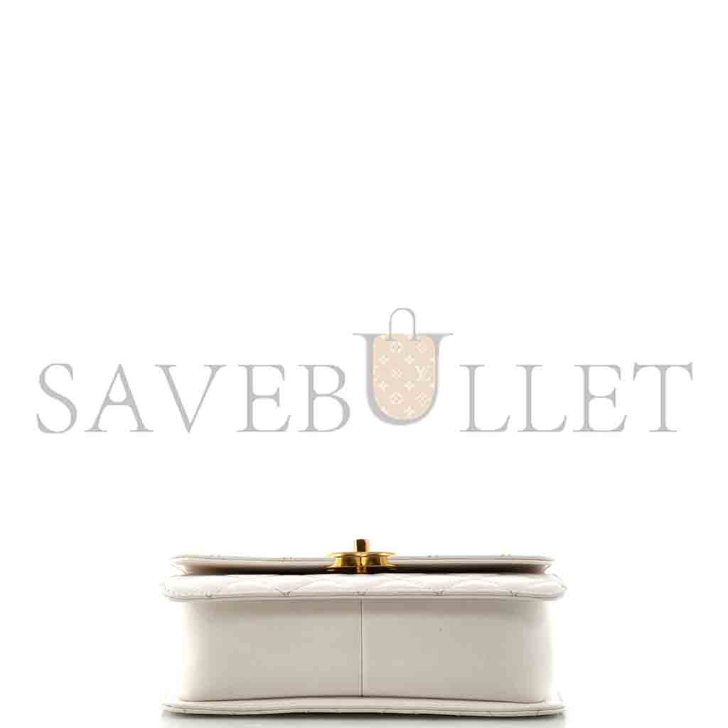 Ch*el master perfect fit flap bag quilted calfskin small (22*14.5*8cm)